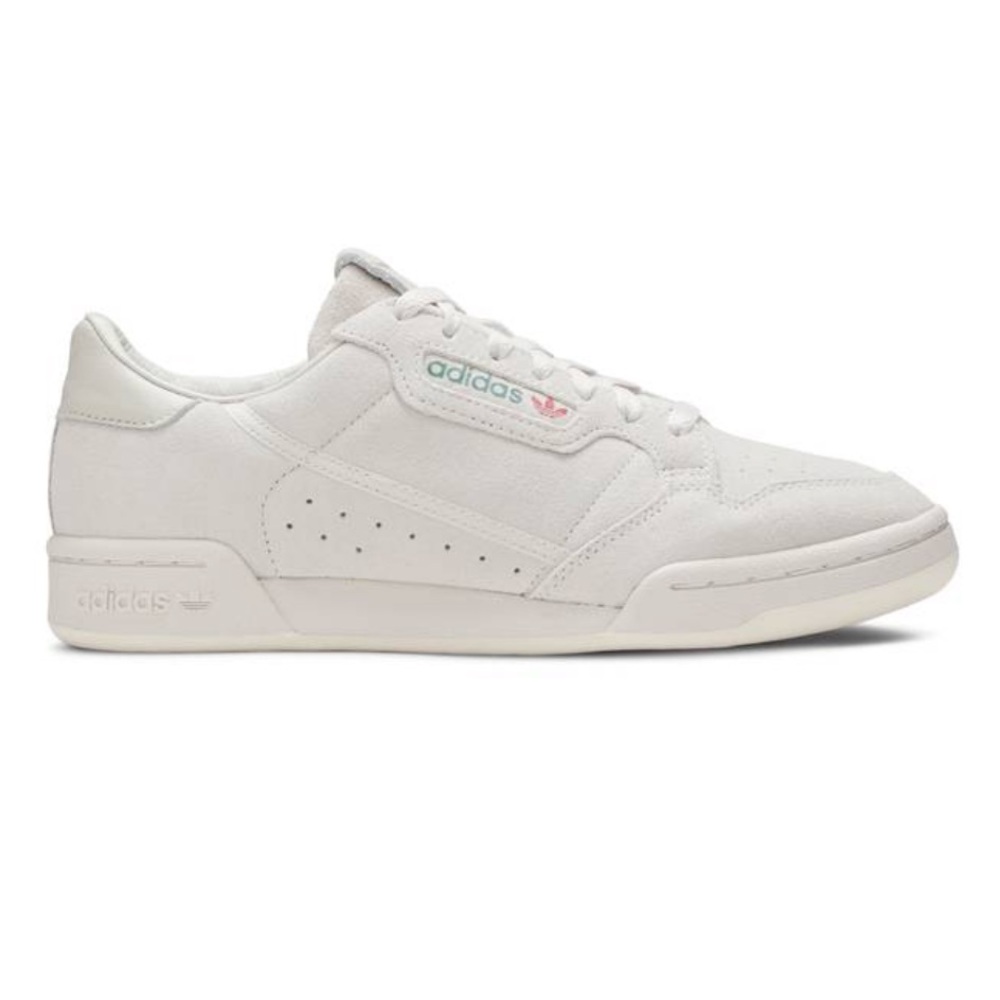 Adidas Continental 80 off white/ w sz 6